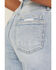 Image #4 - Flying Monkey Women's Katie Light Wash Super High Rise Barrel Stretch Denim Jeans, Light Wash, hi-res