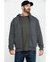 Image #3 - Ariat Men's Rebar All-Weather Full Zip Work Hooded Sweatshirt, Grey, hi-res