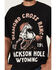 Image #3 - Diamond Cross Ranch Men's Bronco Heritage Short Sleeve Graphic T-Shirt, Charcoal, hi-res