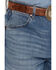 Image #2 - Wrangler Men's Retro Medium Wash Relaxed Bootcut Stretch Denim Jeans, Medium Wash, hi-res