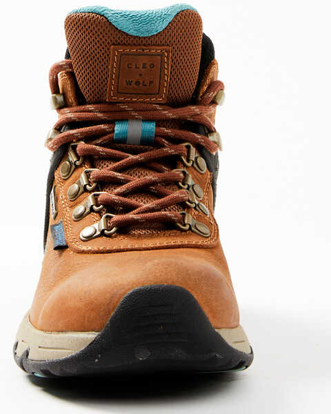Image #4 - Cleo + Wolf Talon 2 Lace-Up Hiking Boot - Round Toe, Teal, hi-res