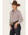 Image #2 - RANK 45&reg; Women's Geo Print Long Sleeve Button-Down Stretch Riding Shirt, , hi-res