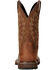 Image #3 - Ariat Men's Groundbreaker Western Work Boots - Soft Toe, Brown, hi-res