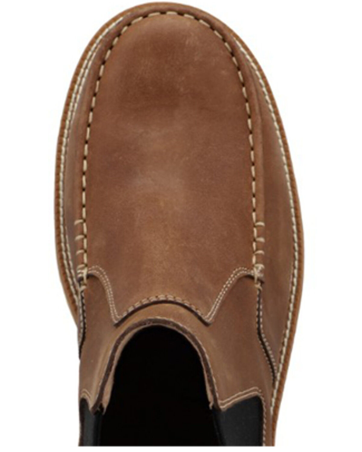 Image #6 - Twisted X Men's 4" Work Chelsea Boot - Nano Composite Toe, Medium Red, hi-res