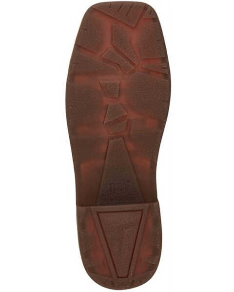 Image #7 - Justin Men's Resistor Western Work Boots - Composite Toe, Russett, hi-res