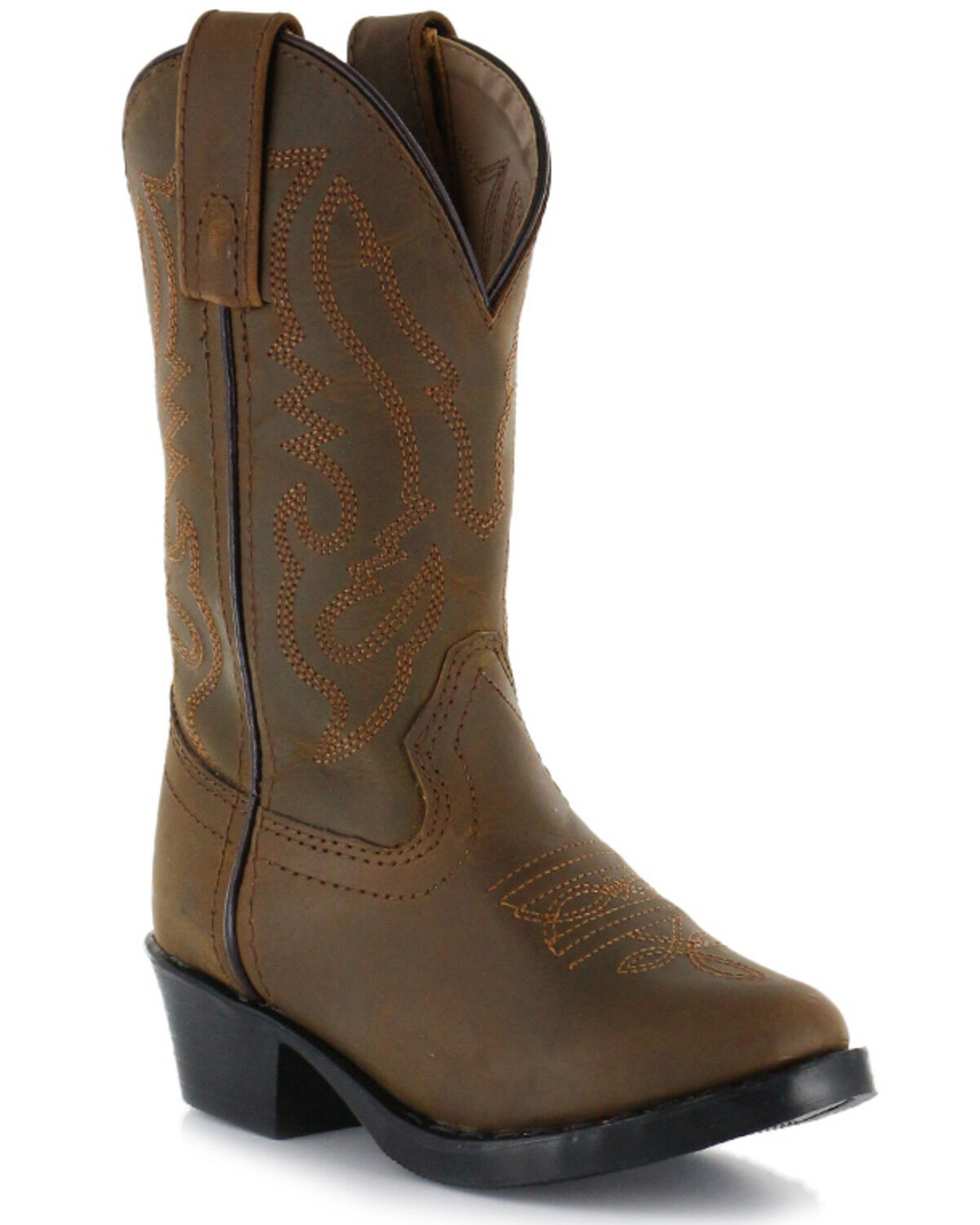 Image #1 - Cody James Boys' Brown Western Boots - Round Toe, Brown, hi-res