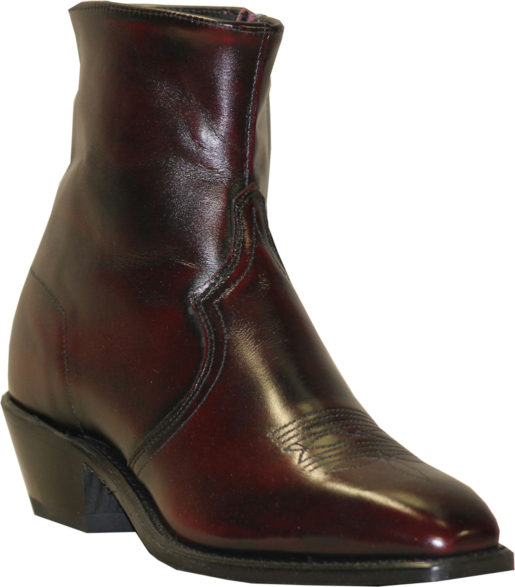 Mens zipper dress boots on sale