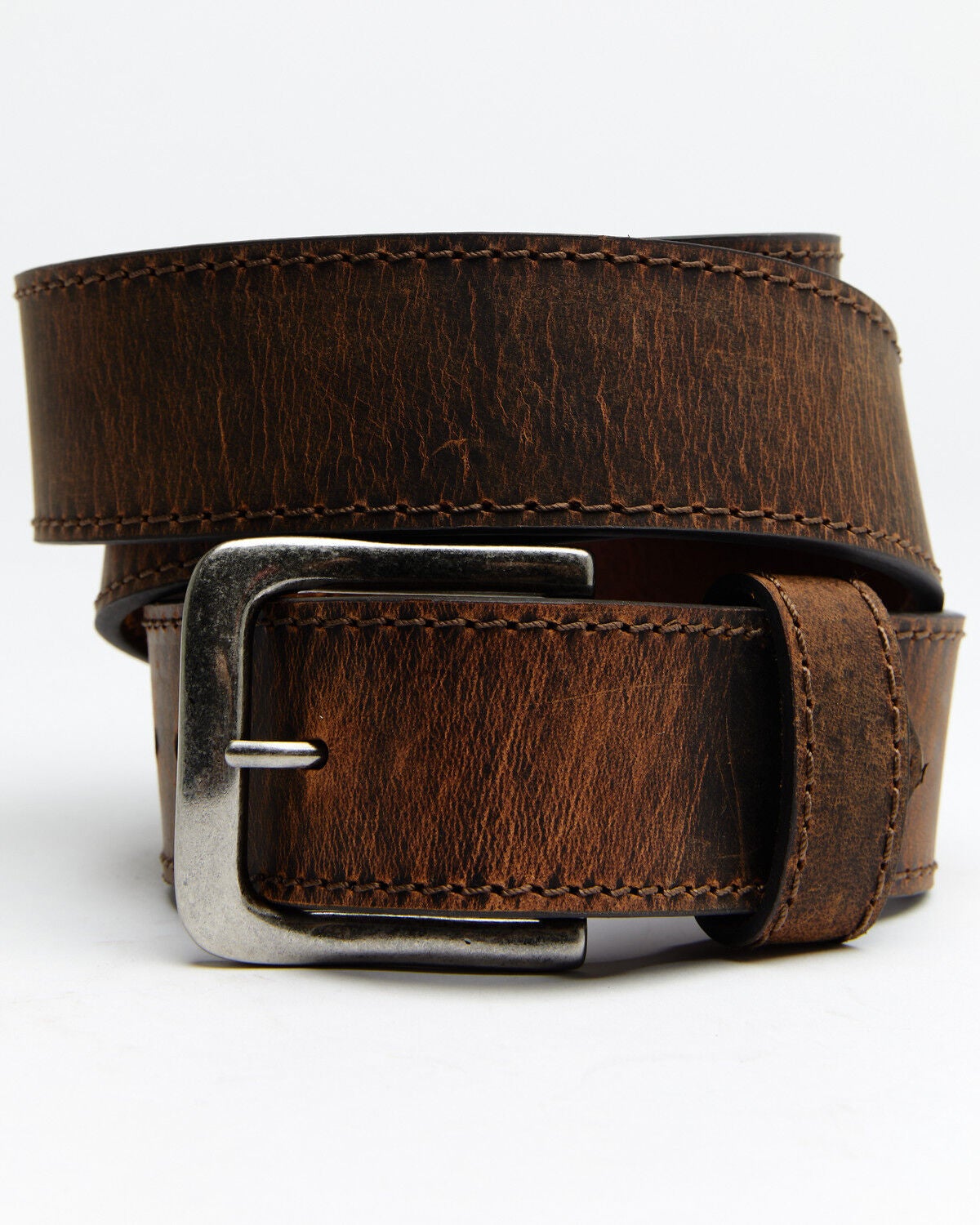 Hawx&reg; Men's Extra Wide Work Belt, Brown, hi-res