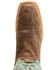 Image #6 - Justin Men's Fergus Roughout Western Boots - Square Toe, Chocolate, hi-res