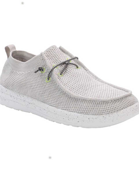Lamo Footwear Men's Michael Slip-On Casual Shoes - Moc Toe , Light Grey, hi-res