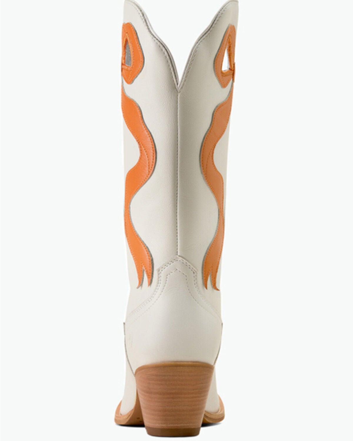 Image #3 - Ariat Women's Beaux Western Boots - Round Toe, White, hi-res
