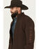 Image #2 - Ariat Men's Solid Concealed Carry Softshell Jacket - Big, Chocolate, hi-res