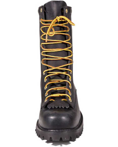 Image #2 - White's Boots Men's Explorer NFPA Fire Boots - Soft Toe, Black, hi-res