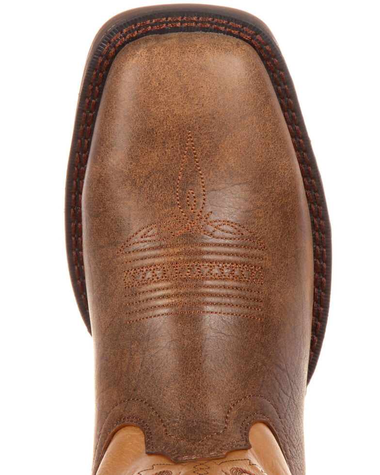 Durango Men's Ultralite Western Boots - Square Toe, Brown, hi-res