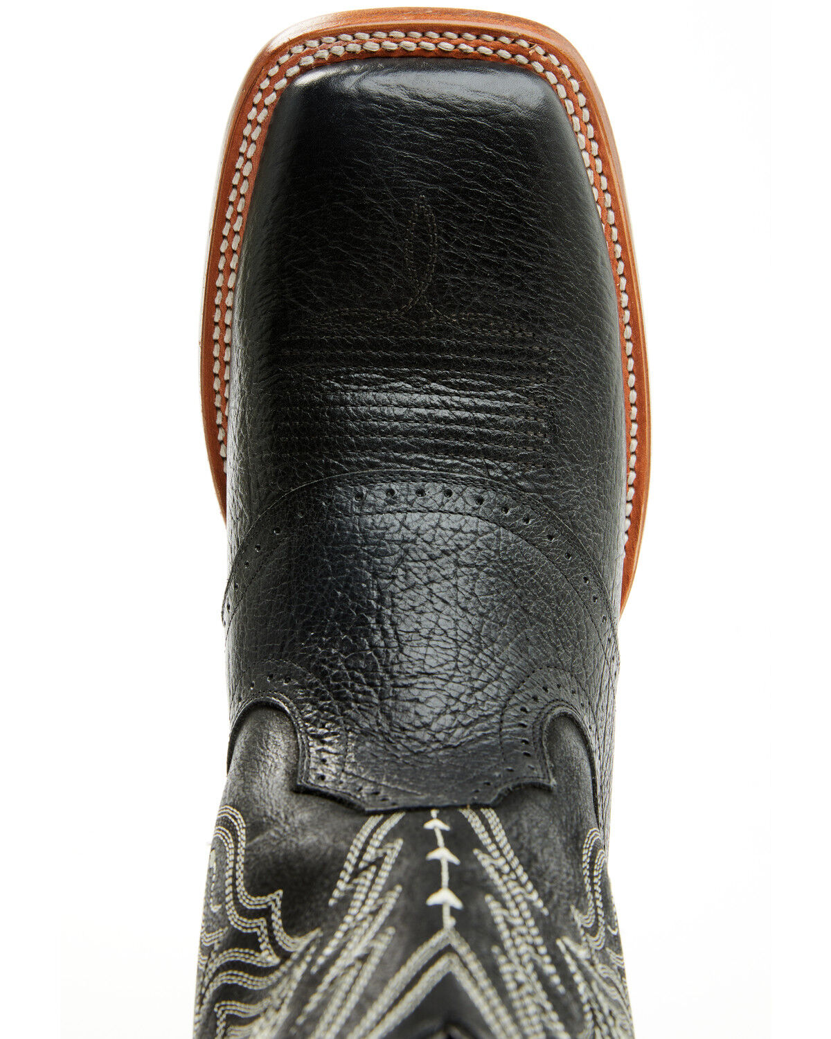 Image #6 - Cody James Men's Ashland Western Boots - Broad Square Toe, Black, hi-res