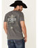 Buck Wear Men's Don't Mess Short Sleeve Graphic T-Shirt, Charcoal, hi-res