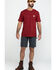 Image #6 - Carhartt Men's 11" Rugged Flex® Dungaree Rigby Work Shorts, Dark Grey, hi-res