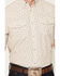 Image #3 - Ferrell Men's Callen Tek Medallion Print Short Sleeve Pearl Snap Stretch Western Shirt, Tan, hi-res