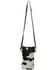 Image #4 - Myra Bag Women's Cowhide Crossbody Bag, Black/white, hi-res