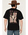 Image #4 - Ariat Men's Bison Legend Short Sleeve Boxy Graphic T-Shirt, Black, hi-res