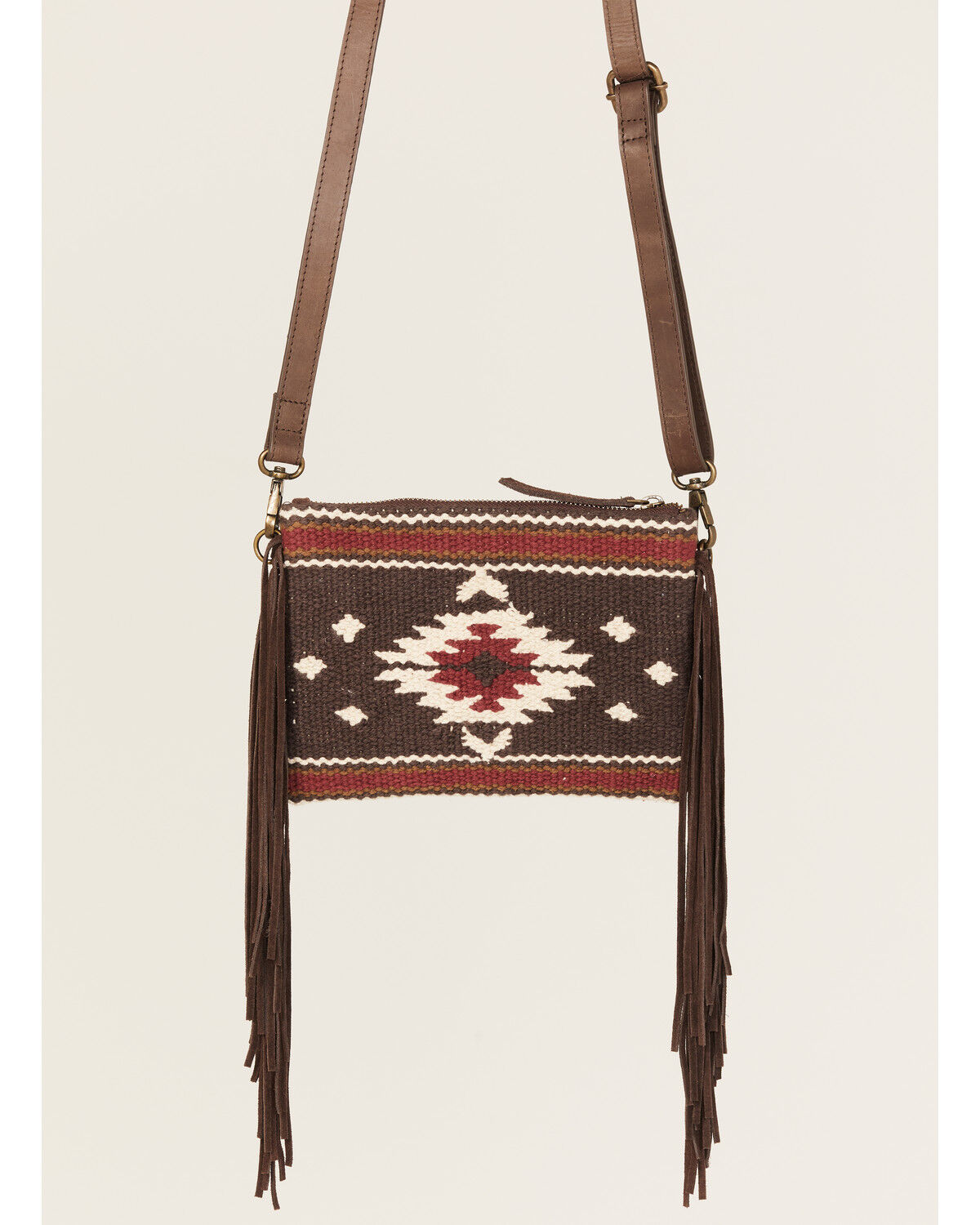 Image #2 - Idyllwind Women's Antioch Pike Fringe Crossbody Bag, Brown, hi-res