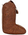 Image #3 - American West Zip-Around Antique Tan Leather Boot Bag, Antique Tan, hi-res