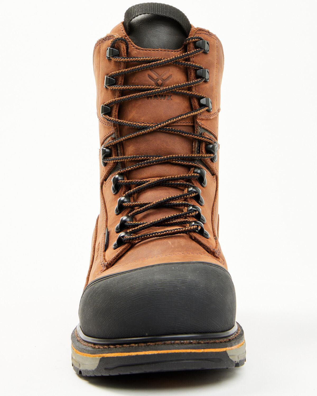 Image #4 - Hawx Men's 8" Enduro Waterproof 400G Insulated Work Boots - Composite Toe, Dark Brown, hi-res