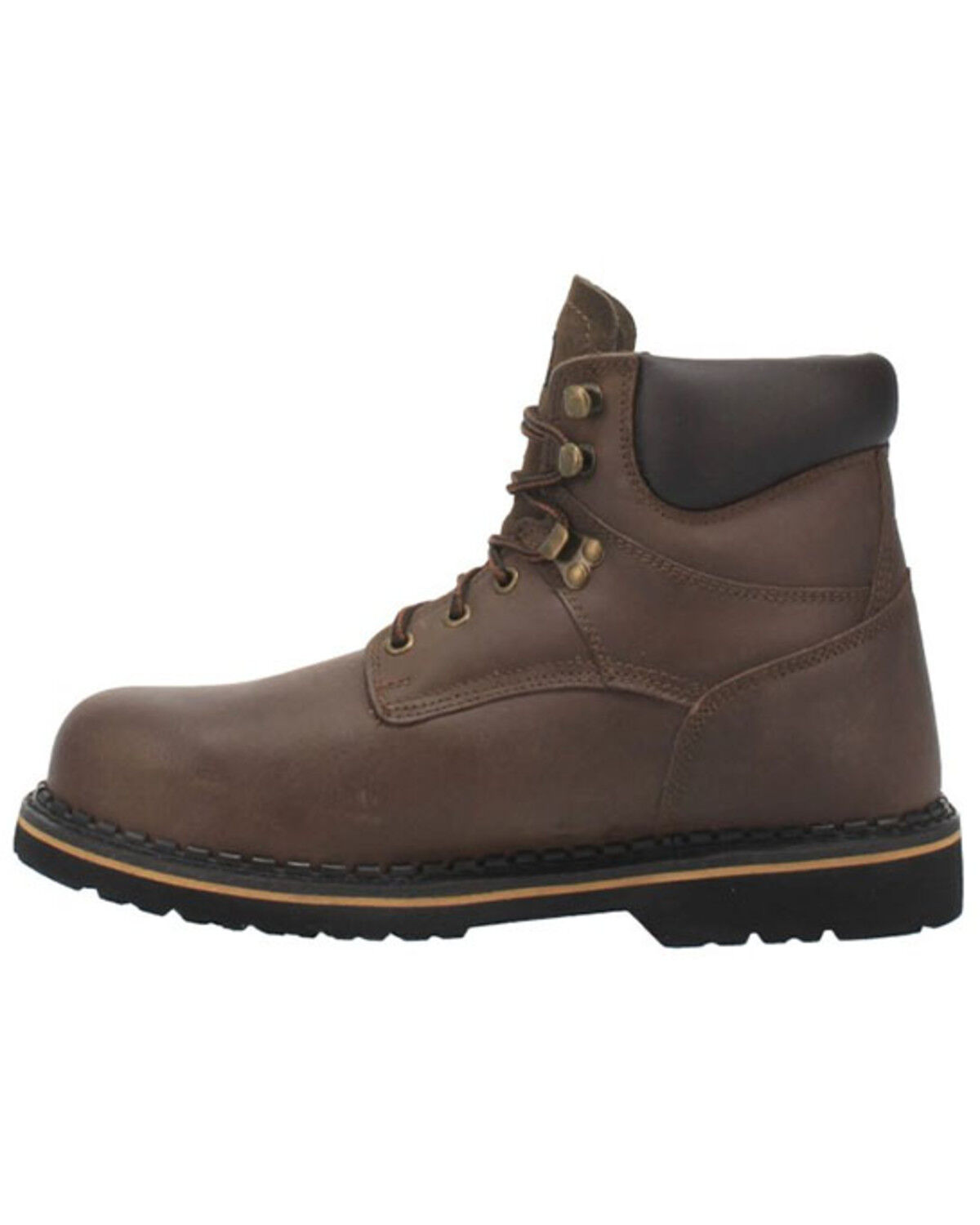 Image #3 - Laredo Men's Hub & Tack Lace-Up Work Boots - Steel Toe, , hi-res