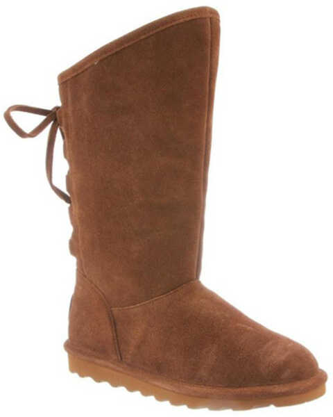 Bearpaw Women's Phylly Casual Boots - Round Toe , Brown, hi-res