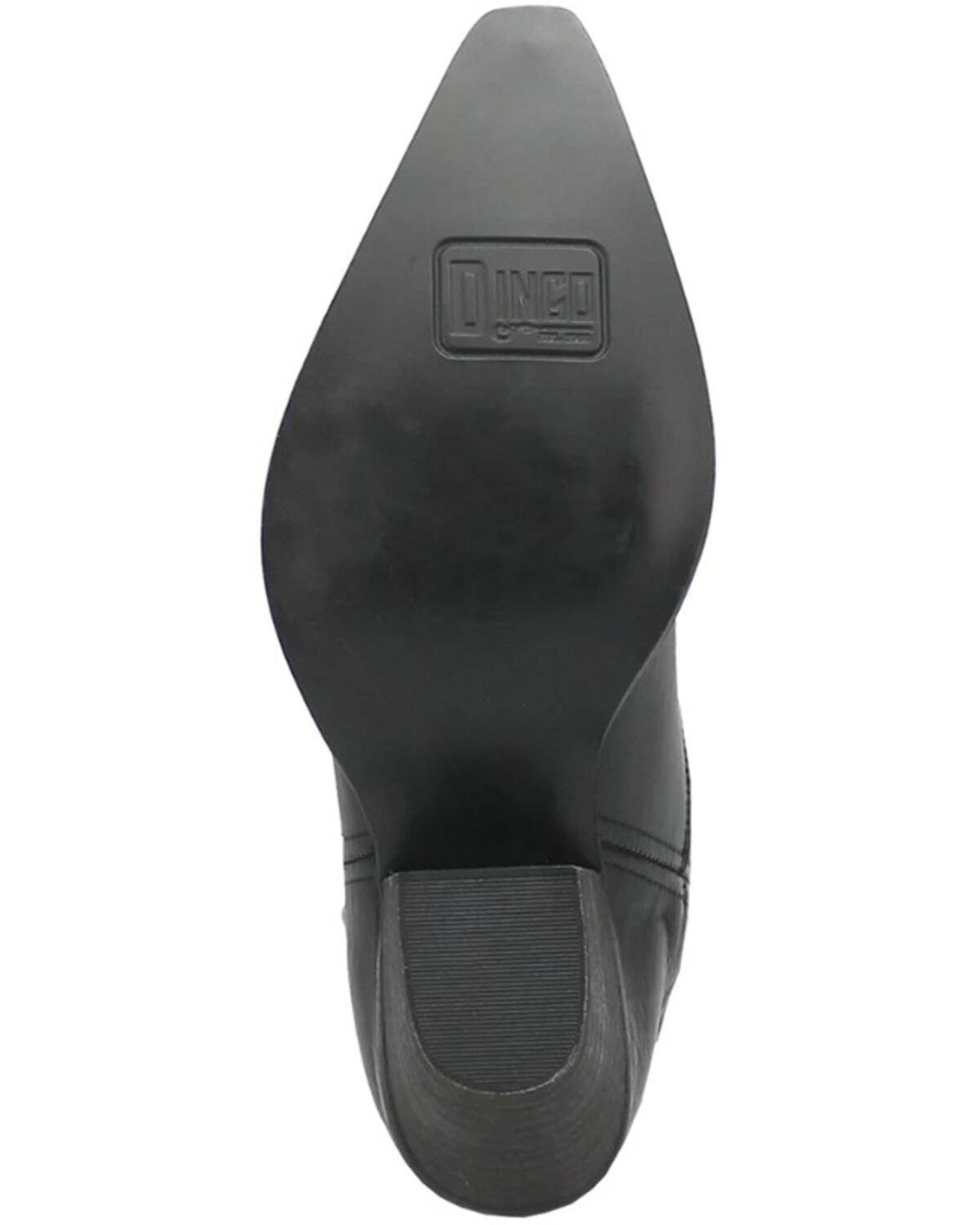 Image #7 - Dingo Women's Raisin Kane Tall Western Boots - Snip Toe, Black, hi-res