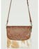 Image #2 - Shyanne Women's Studded Tooled Crossbody Bag, Brown, hi-res