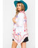 Johnny Was Women's Fredrique Draped Cardigan  , White, hi-res