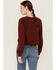 Image #3 - Shyanne Women's Cropped Terry Sweatshirt, Fired Brick, hi-res