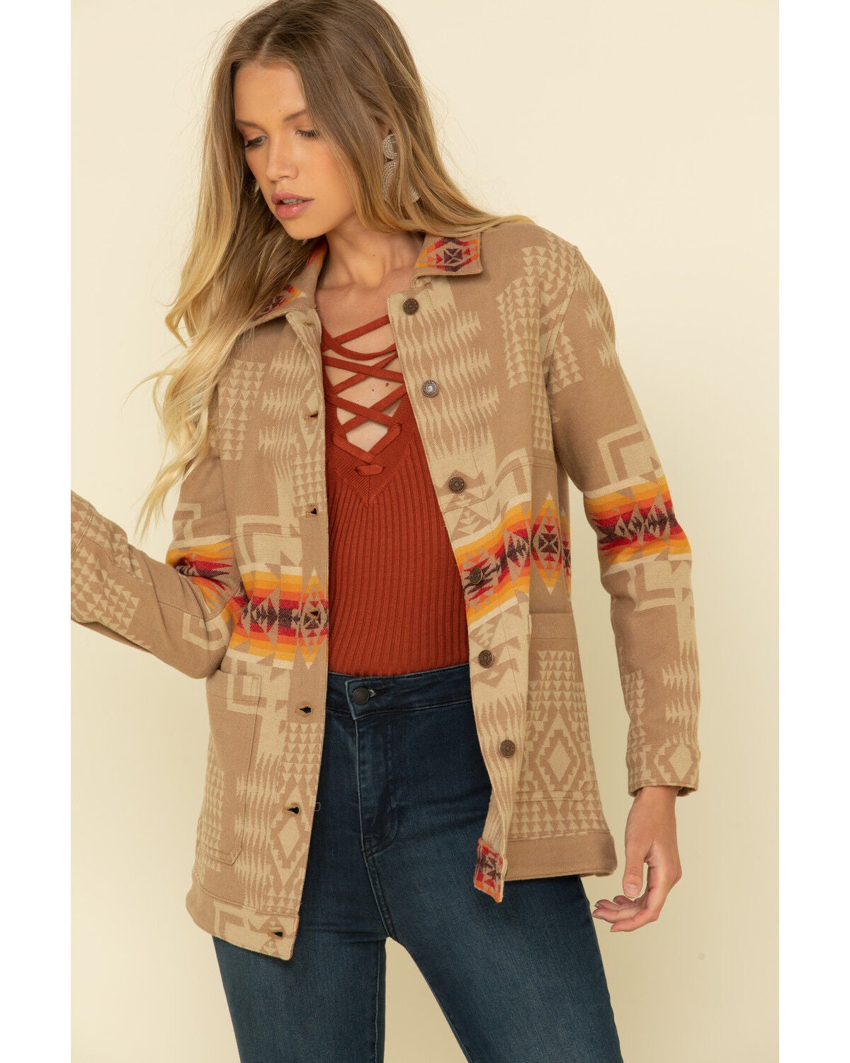 pendleton jacquard jacket