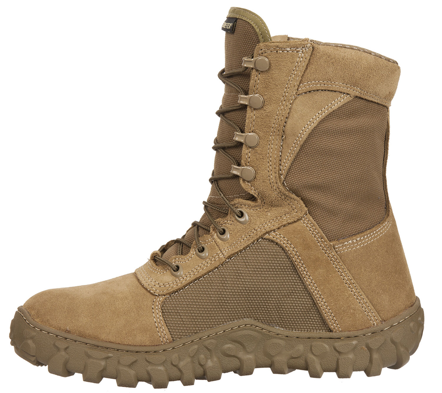 Image #3 - Rocky S2V Gore-Tex Waterproof Insulated Military Duty Boots - Round Toe, Brown, hi-res