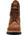 Image #4 - Carolina Men's Waterproof Insulated Logger Boots - Steel Toe, Brown, hi-res
