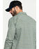 Image #5 - Cody James Men's FR Geo Print Long Sleeve Work Shirt - Tall, Green, hi-res