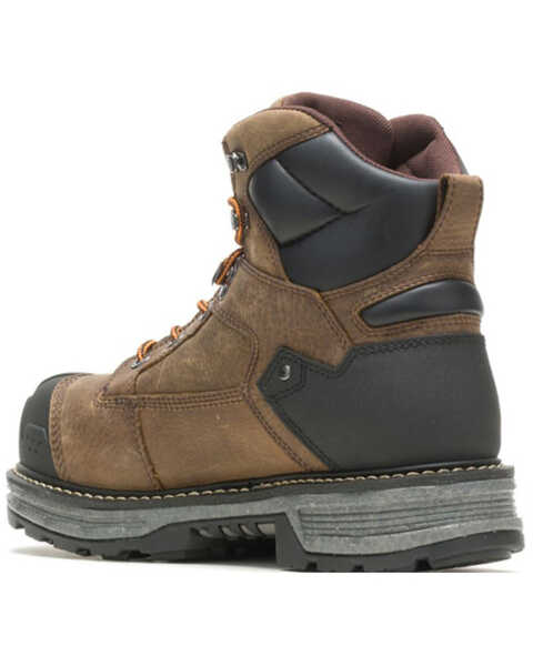 Image #3 - Wolverine Men's Hellcat UltraSpring Heavy Duty 6" Lace-Up Work Boots - Composite Toe , Brown, hi-res