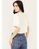 Image #4 - Shyanne Women's Americana Eagle Star Cropped Short Sleeve Graphic Tee, Cream, hi-res