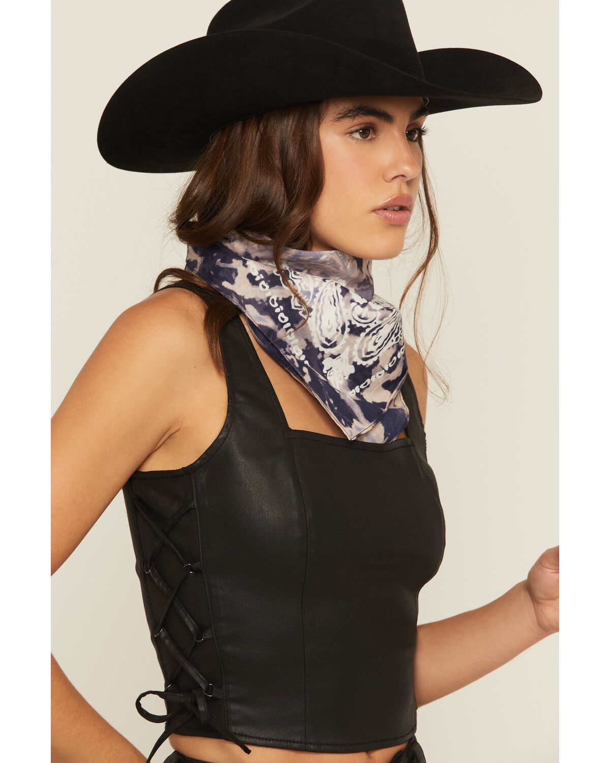 Image #1 - Idyllwind Women's Qualynn Bandana, Blue, hi-res