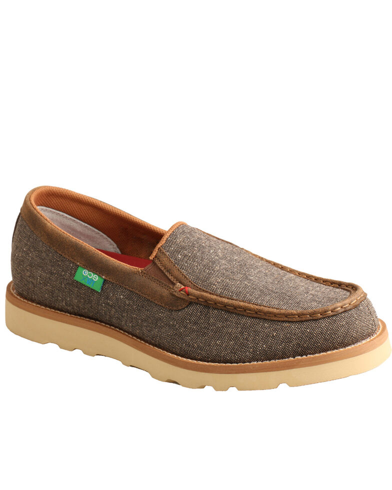 Twisted X Men's ECO TWX Dust Light Shoes - Moc Toe, Lt Brown, hi-res