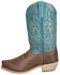 Image #3 - Smoky Mountain Men's Santa Fe Western Boots - Square Toe, Multi, hi-res