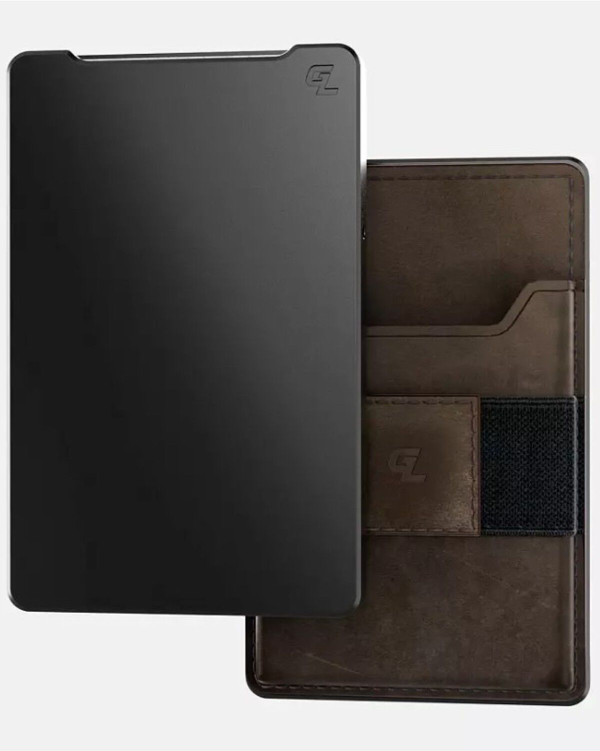 Image #1 - Groove Life Men's Anodized Aluminum Wallet, Brown, hi-res