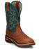 Image #1 - Justin Men's Resistor Western Work Boots - Composite Toe, Russett, hi-res