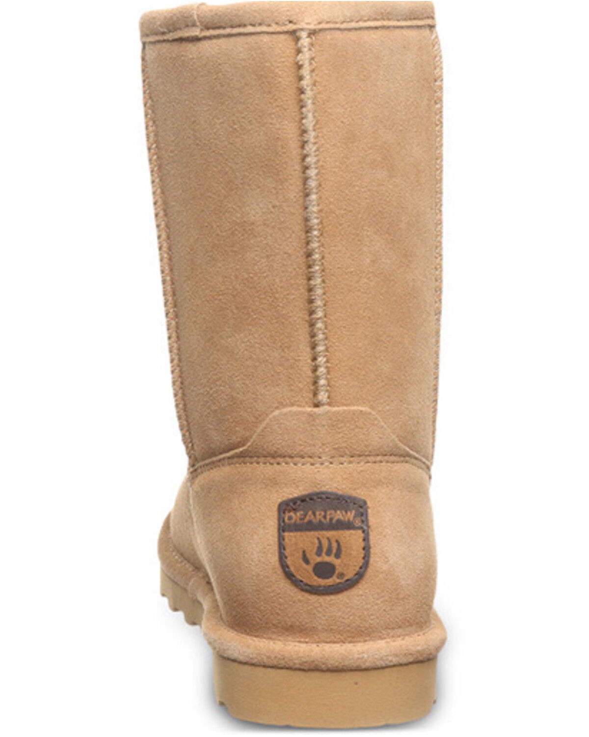Image #5 - Bearpaw Women's Elle Short Casual Boots, Tan, hi-res