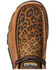 Image #4 - Ariat Women's Edge Lite Cheetah Print Work Shoes - Composite Toe, Brown, hi-res