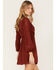 Image #4 - Idyllwind Women's Floral Embroidered Swiss Dot Wrap Dress, , hi-res