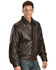 Image #2 - Scully Premium Lambskin Jacket - Tall, Chocolate, hi-res