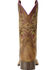 Ariat Women's Hybrid Rancher Western Boots - Broad Square Toe, Brown, hi-res