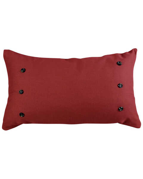 Image #1 - HiEnd Accents Prescott Red Large Pillow, Red, hi-res